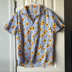 Sunflower Striped Top - size large